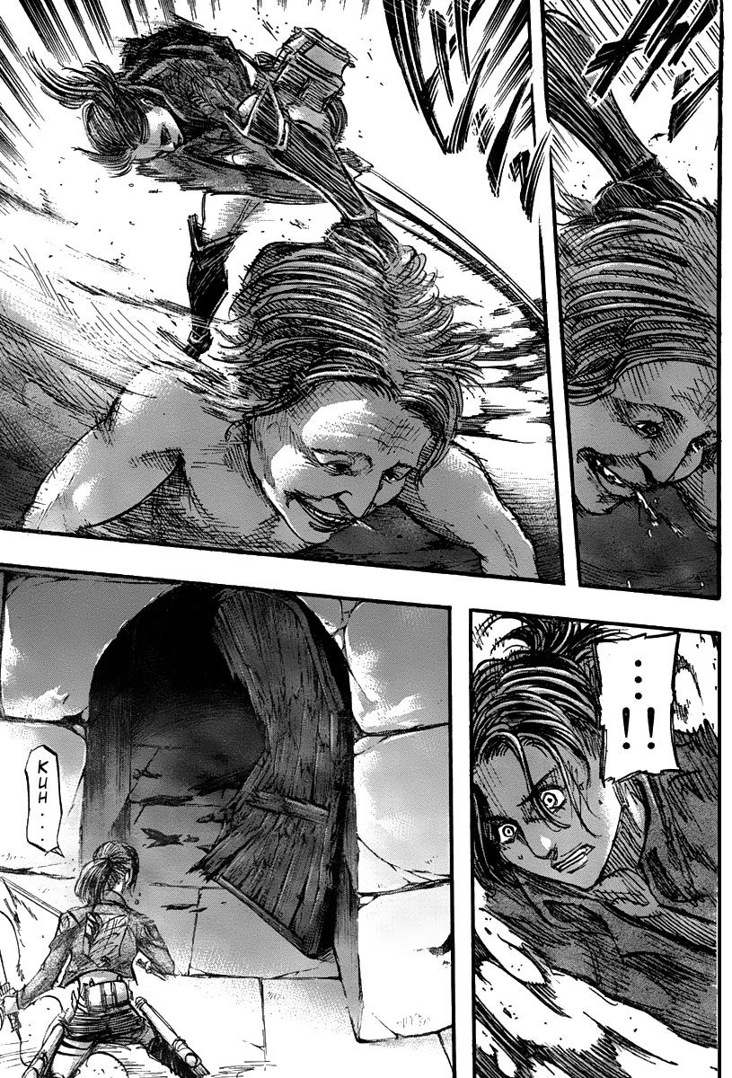 Attack on Titan manga, chapter 39, page 11 of 45