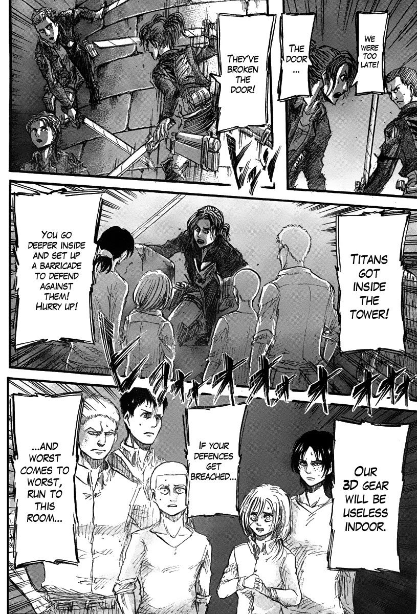 Attack on Titan manga, chapter 39, page 12 of 45