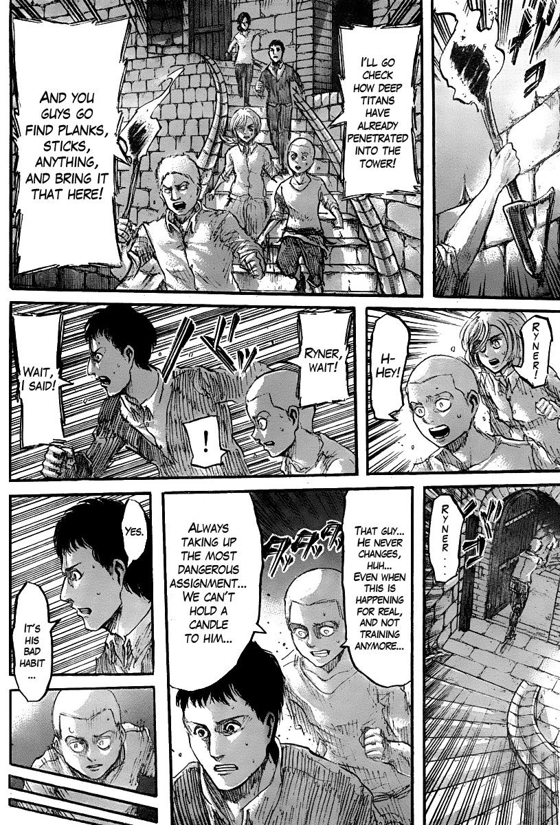 Attack on Titan manga, chapter 39, page 14 of 45