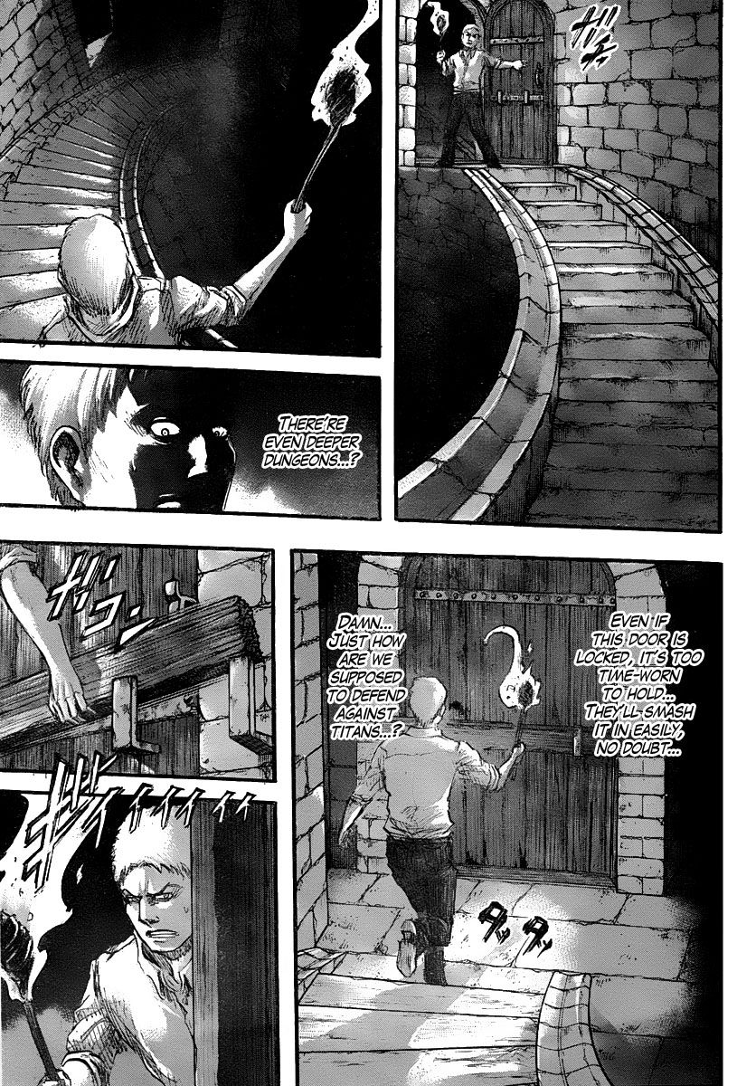 Attack on Titan manga, chapter 39, page 15 of 45