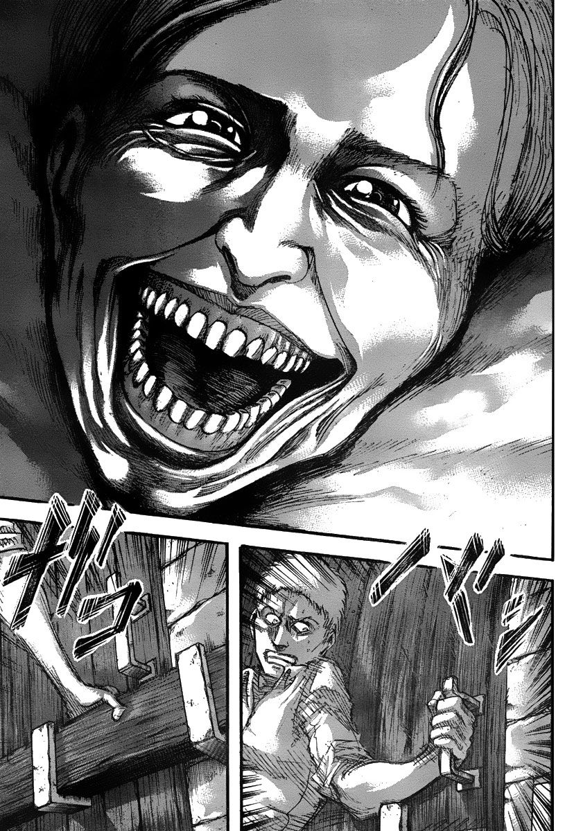 Attack on Titan manga, chapter 39, page 17 of 45