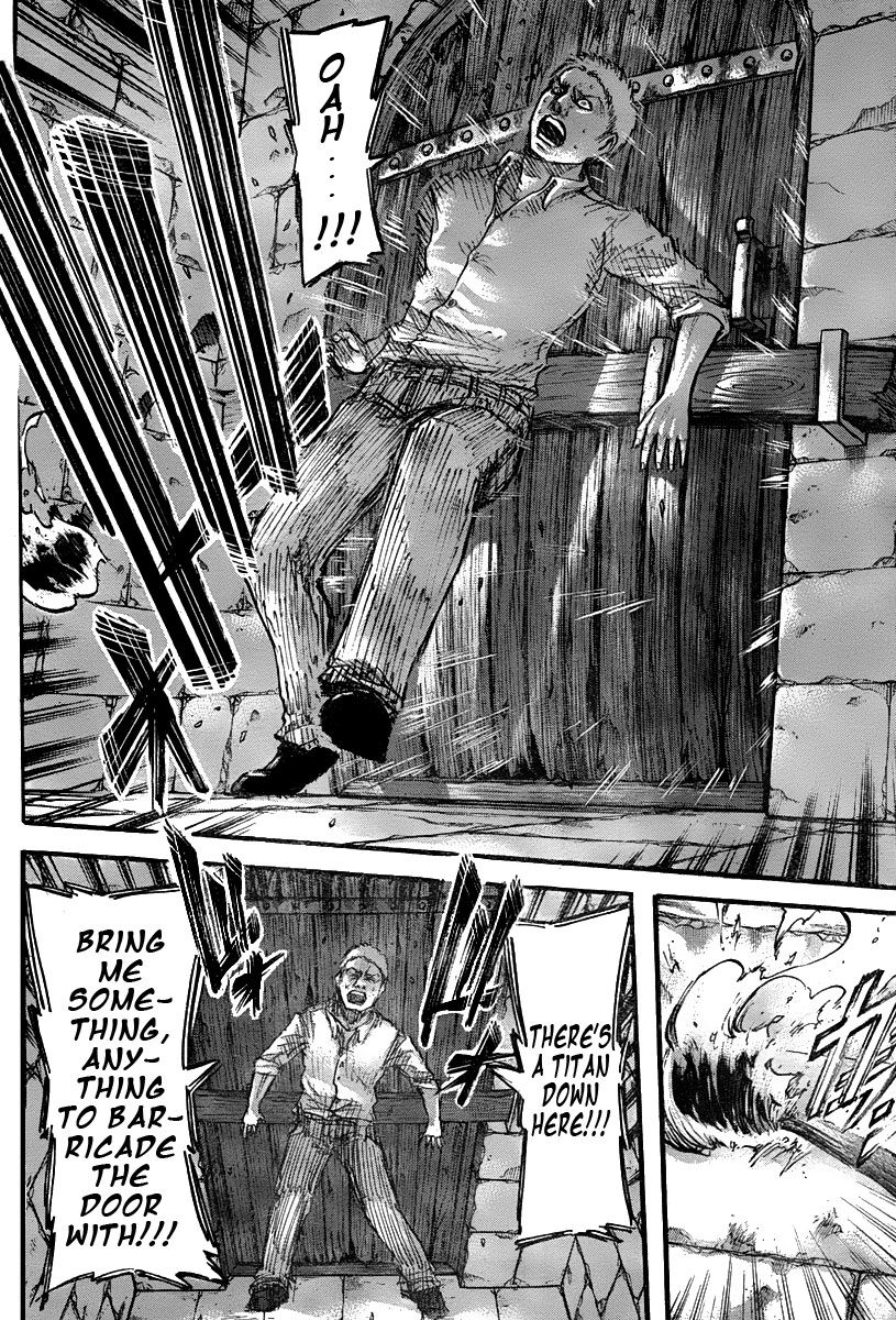 Attack on Titan manga, chapter 39, page 18 of 45