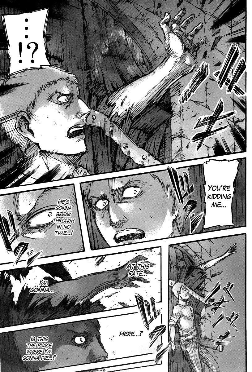 Attack on Titan manga, chapter 39, page 19 of 45