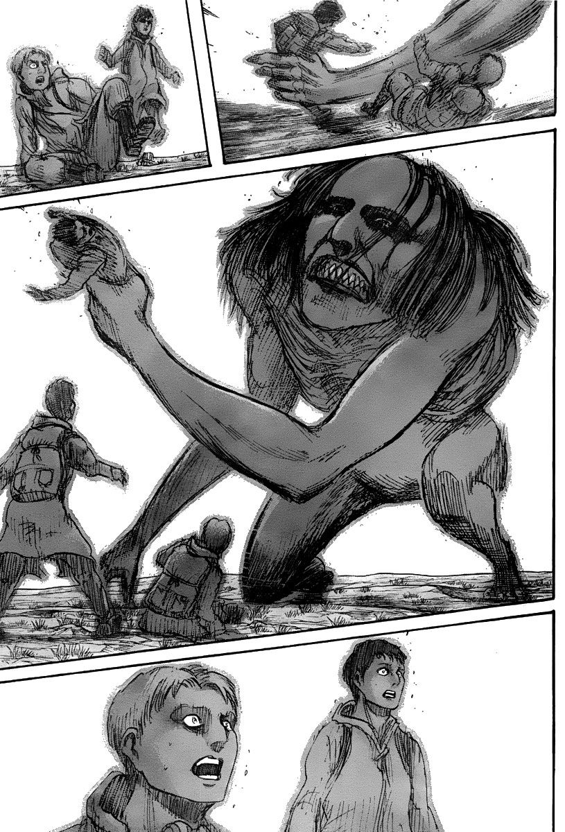 Attack on Titan manga, chapter 39, page 21 of 45