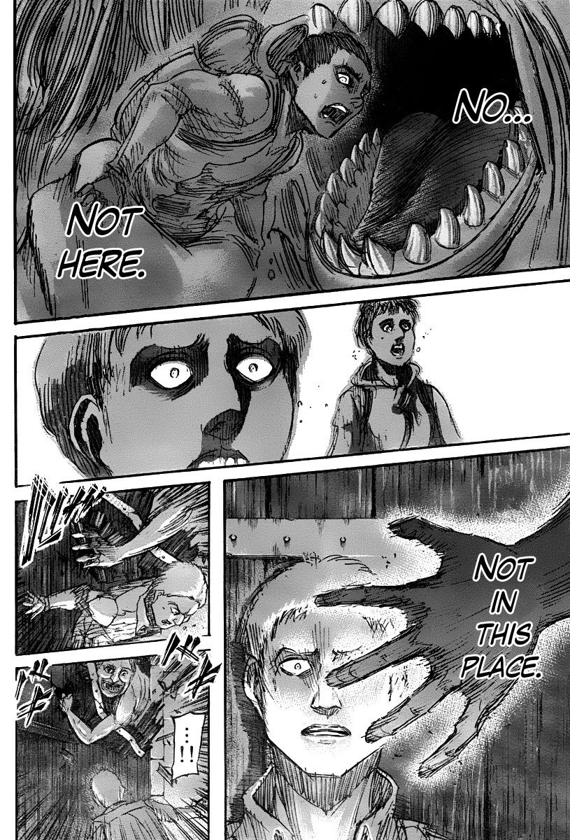 Attack on Titan manga, chapter 39, page 22 of 45