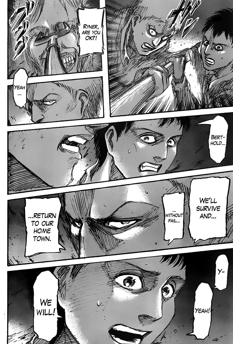 Attack on Titan manga, chapter 39, page 24 of 45