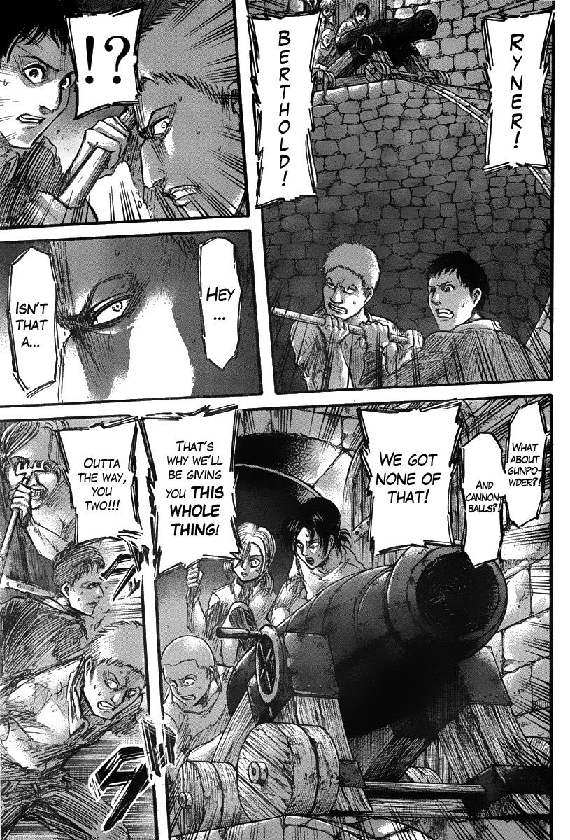 Attack on Titan manga, chapter 39, page 25 of 45