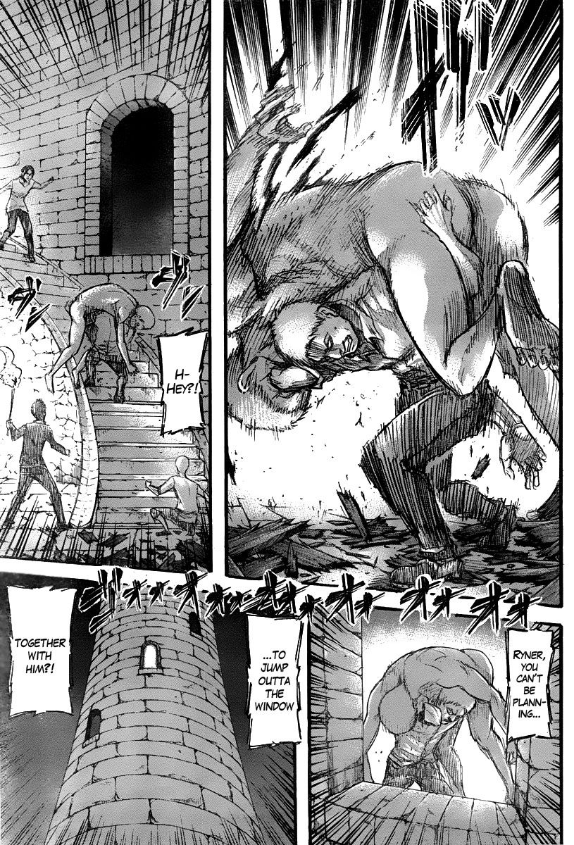 Attack on Titan manga, chapter 39, page 31 of 45