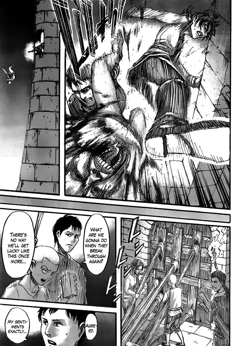 Attack on Titan manga, chapter 39, page 33 of 45