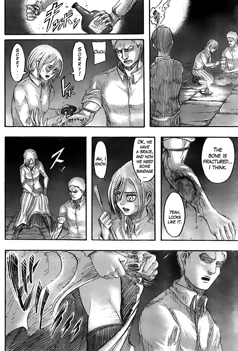 Attack on Titan manga, chapter 39, page 34 of 45