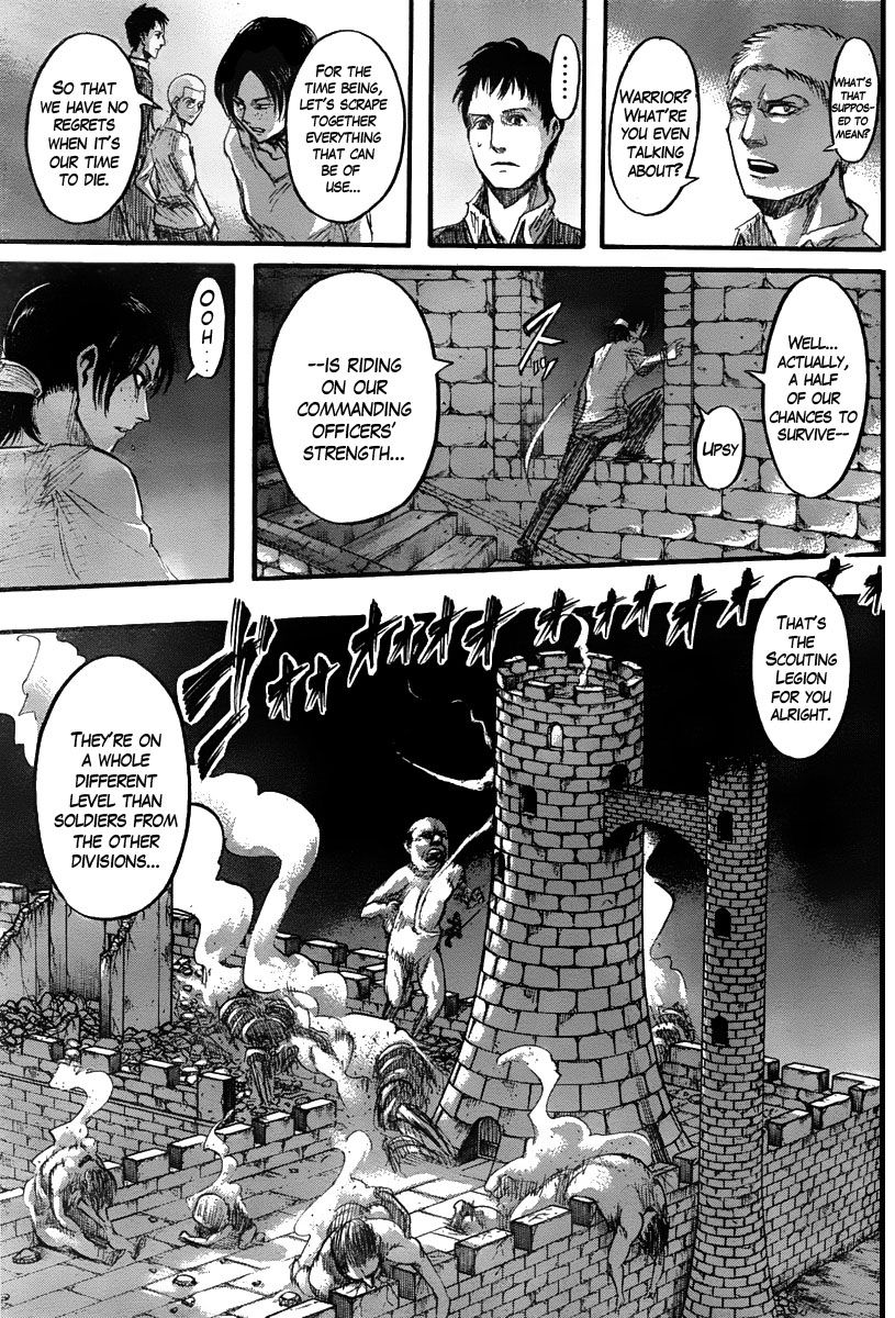 Attack on Titan manga, chapter 39, page 37 of 45