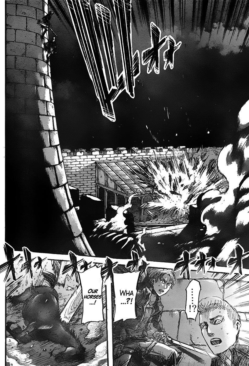 Attack on Titan manga, chapter 39, page 40 of 45