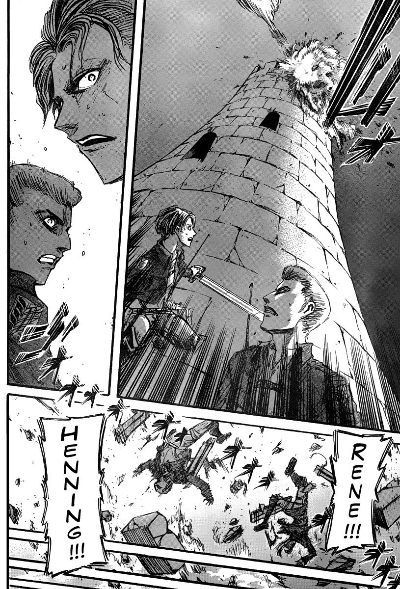 Attack on Titan manga, chapter 39, page 42 of 45