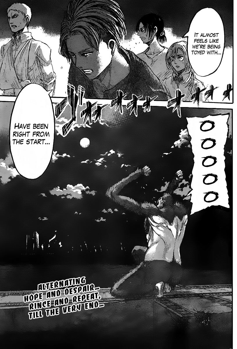 Attack on Titan manga, chapter 39, page 45 of 45