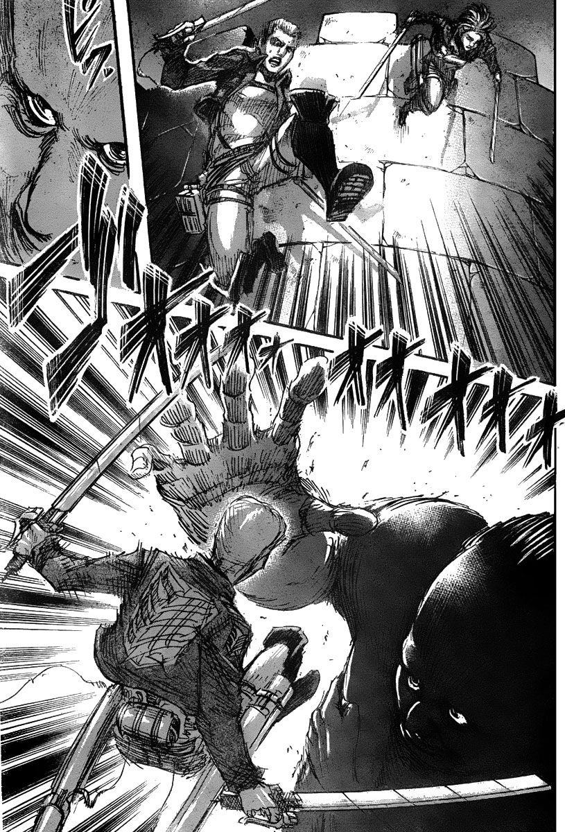 Attack on Titan manga, chapter 39, page 5 of 45