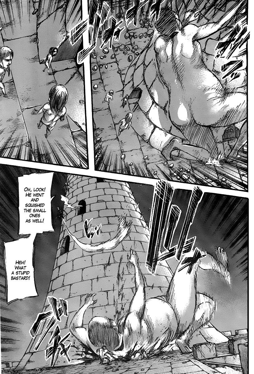 Attack on Titan manga, chapter 39, page 9 of 45