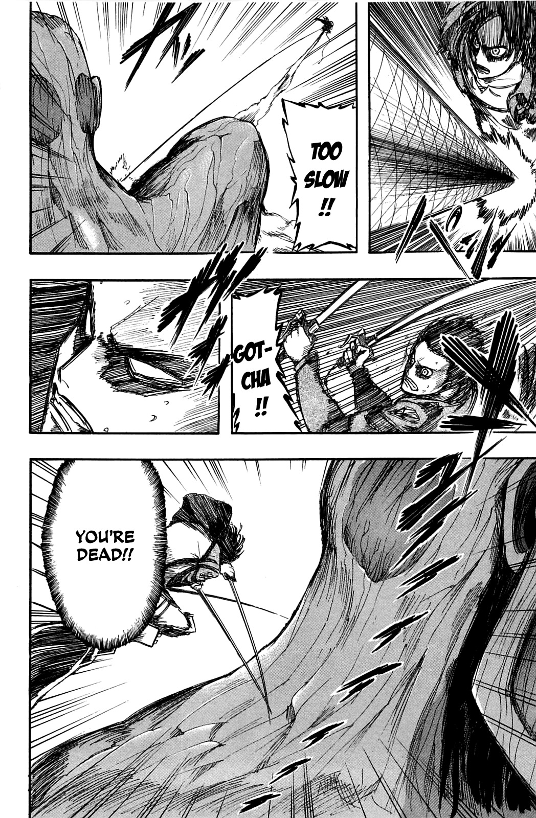 Attack on Titan manga, chapter 4, page 10 of 50