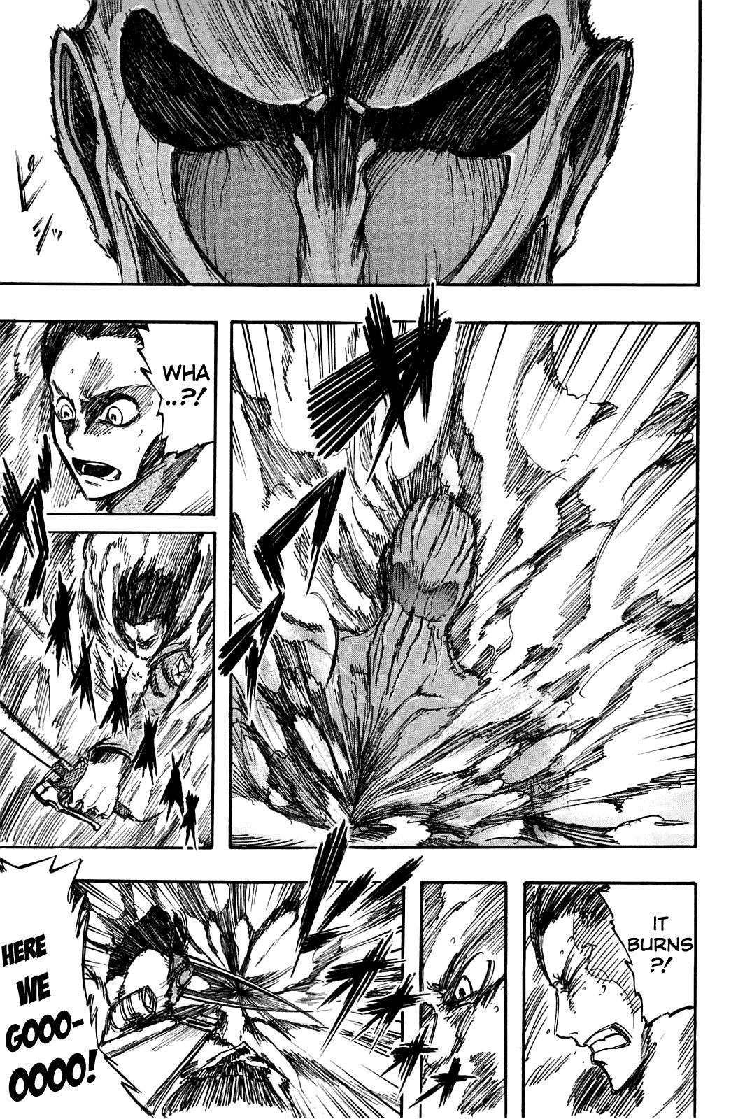 Attack on Titan manga, chapter 4, page 11 of 50