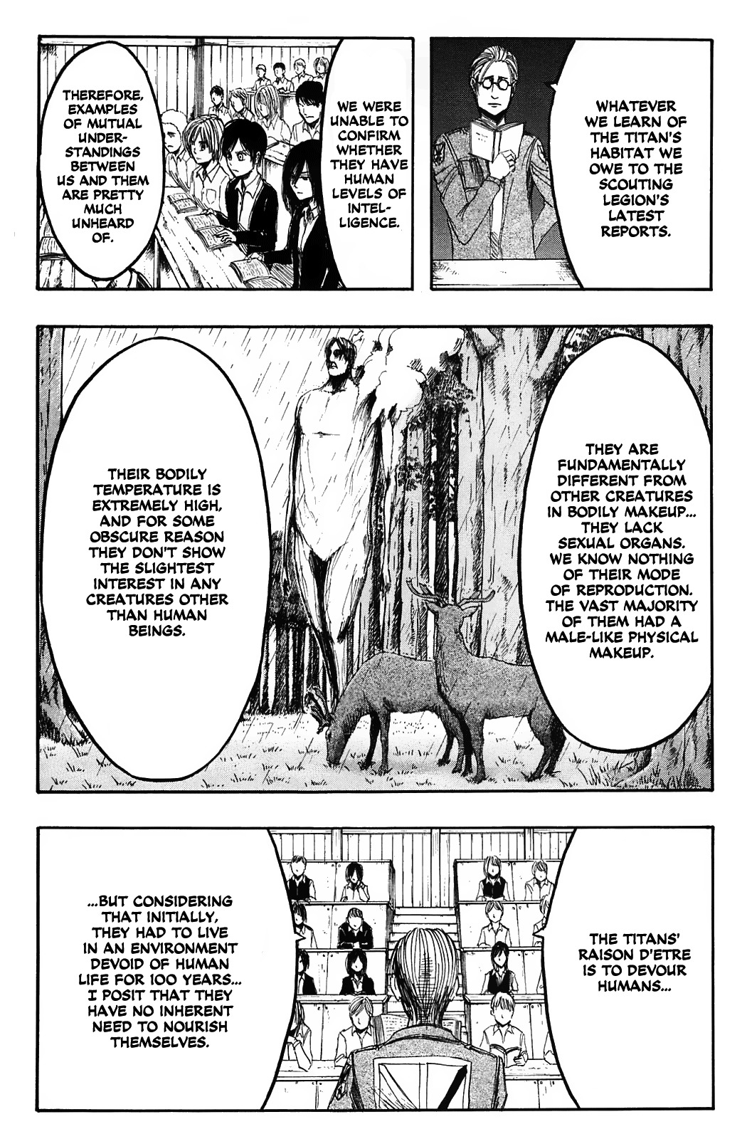Attack on Titan manga, chapter 4, page 23 of 50