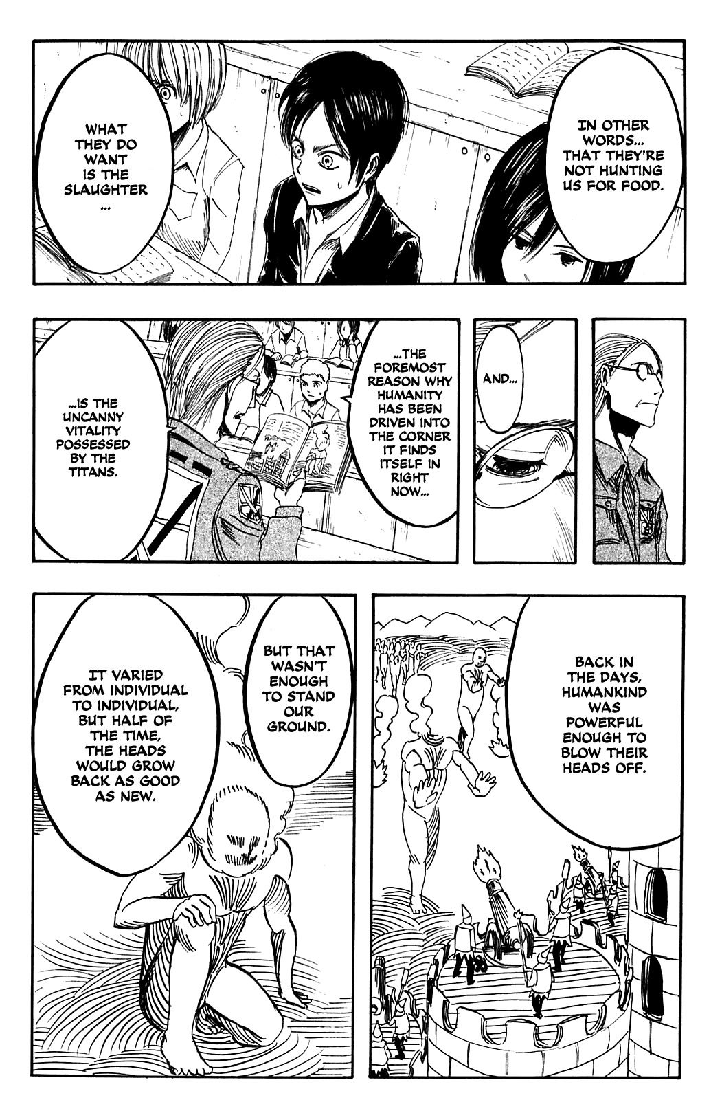 Attack on Titan manga, chapter 4, page 24 of 50