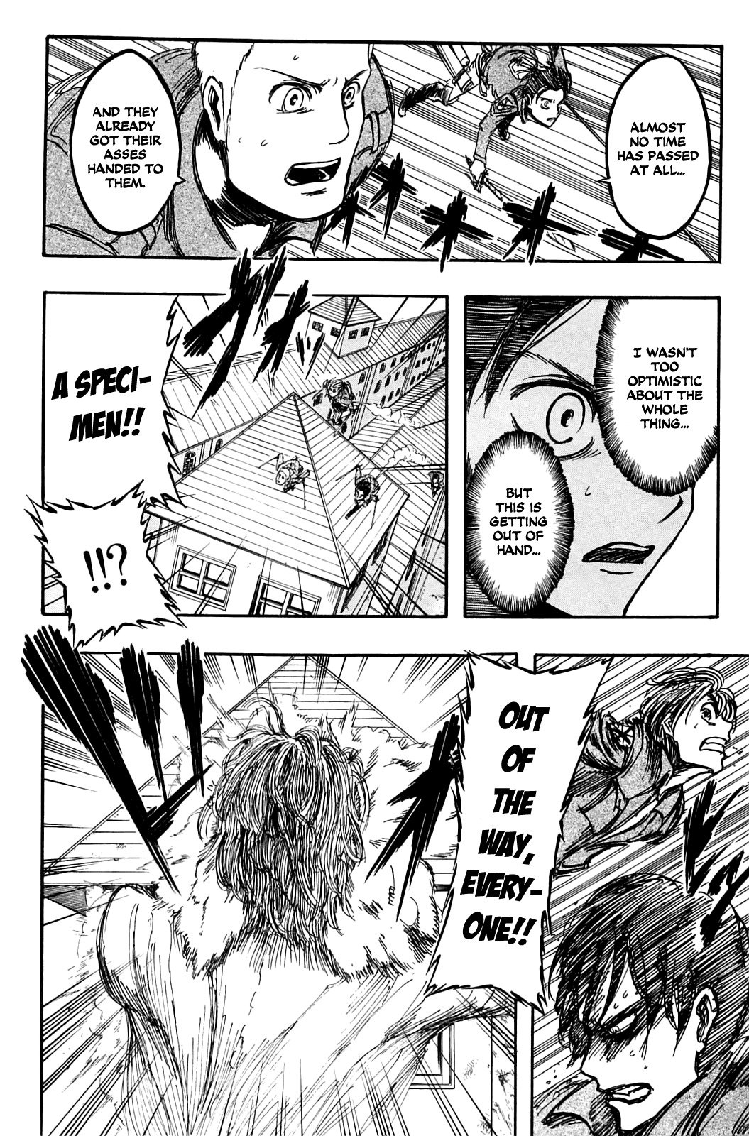 Attack on Titan manga, chapter 4, page 30 of 50