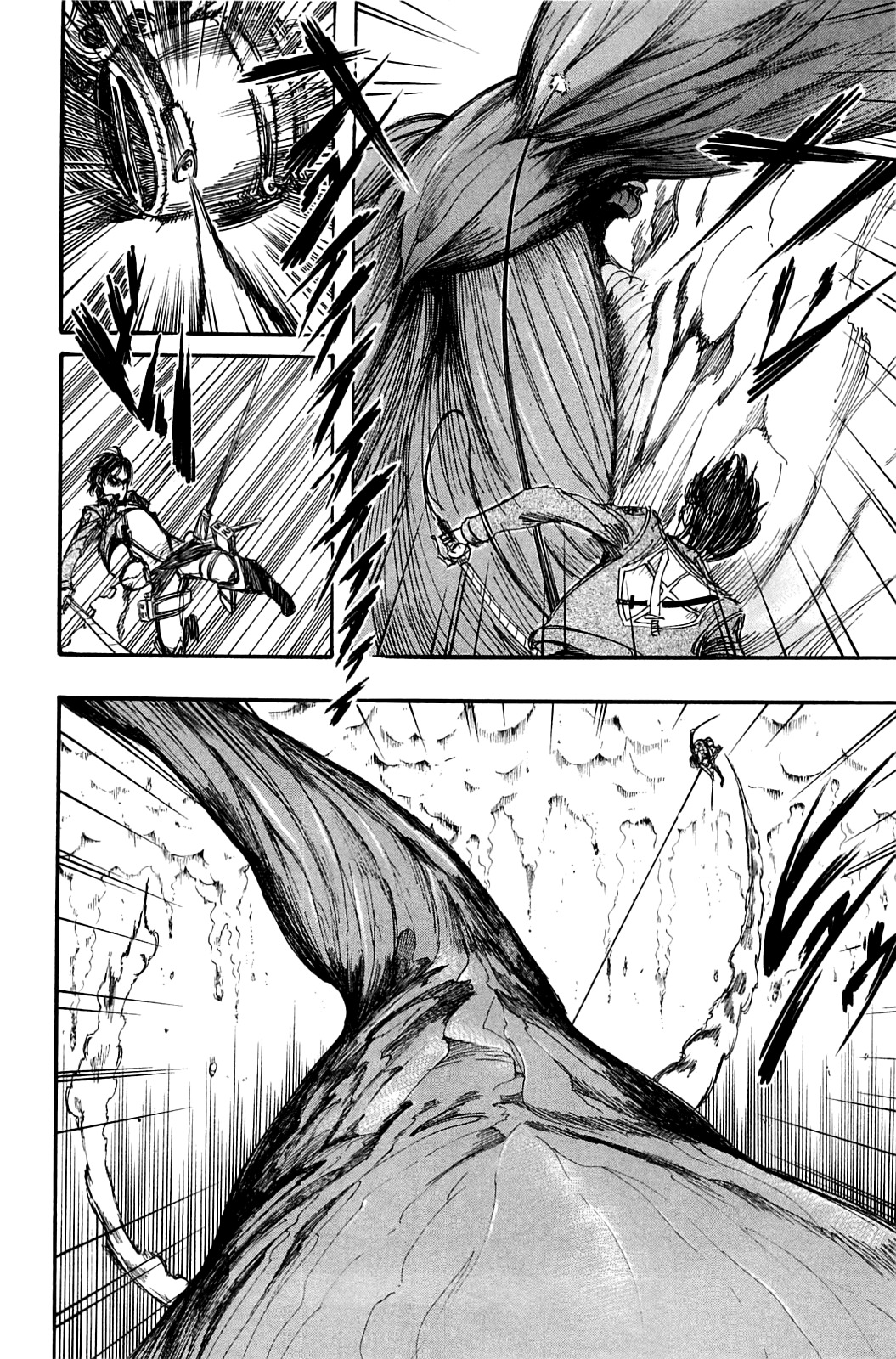 Attack on Titan manga, chapter 4, page 6 of 50