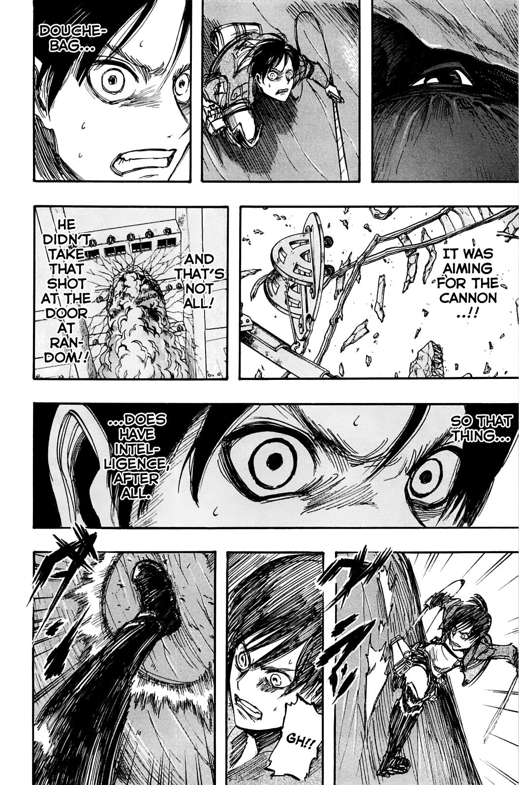 Attack on Titan manga, chapter 4, page 8 of 50