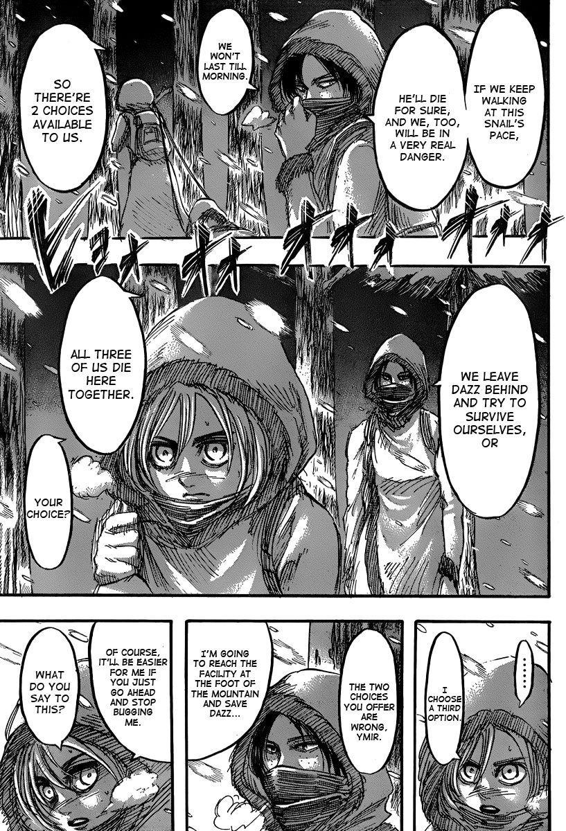 Attack on Titan Chapter 40 page 20 - Chapter 40
