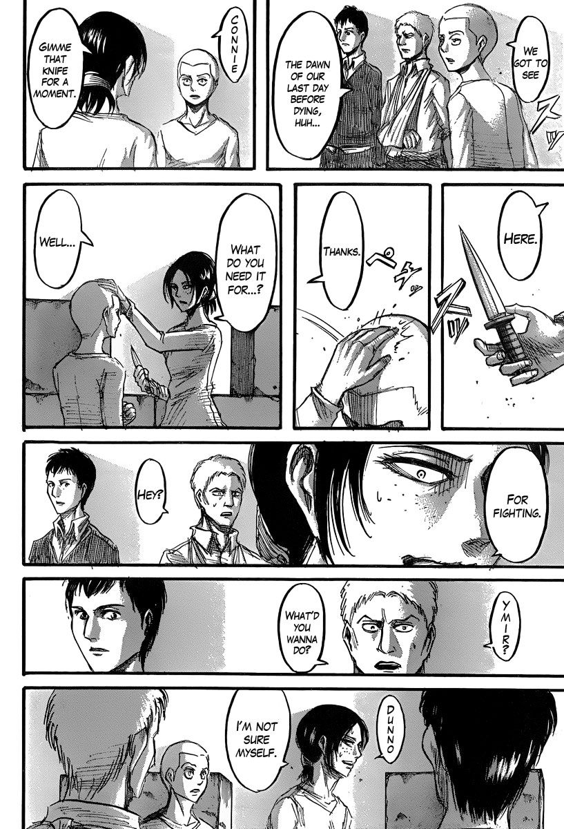 Attack on Titan Chapter 40 page 35 - Chapter 40