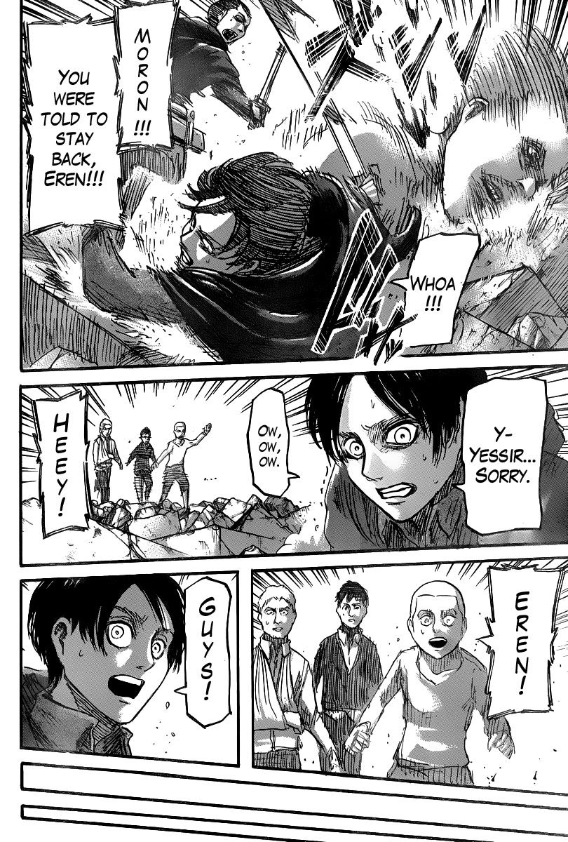 Attack on Titan manga, chapter 41, page 41 of 44