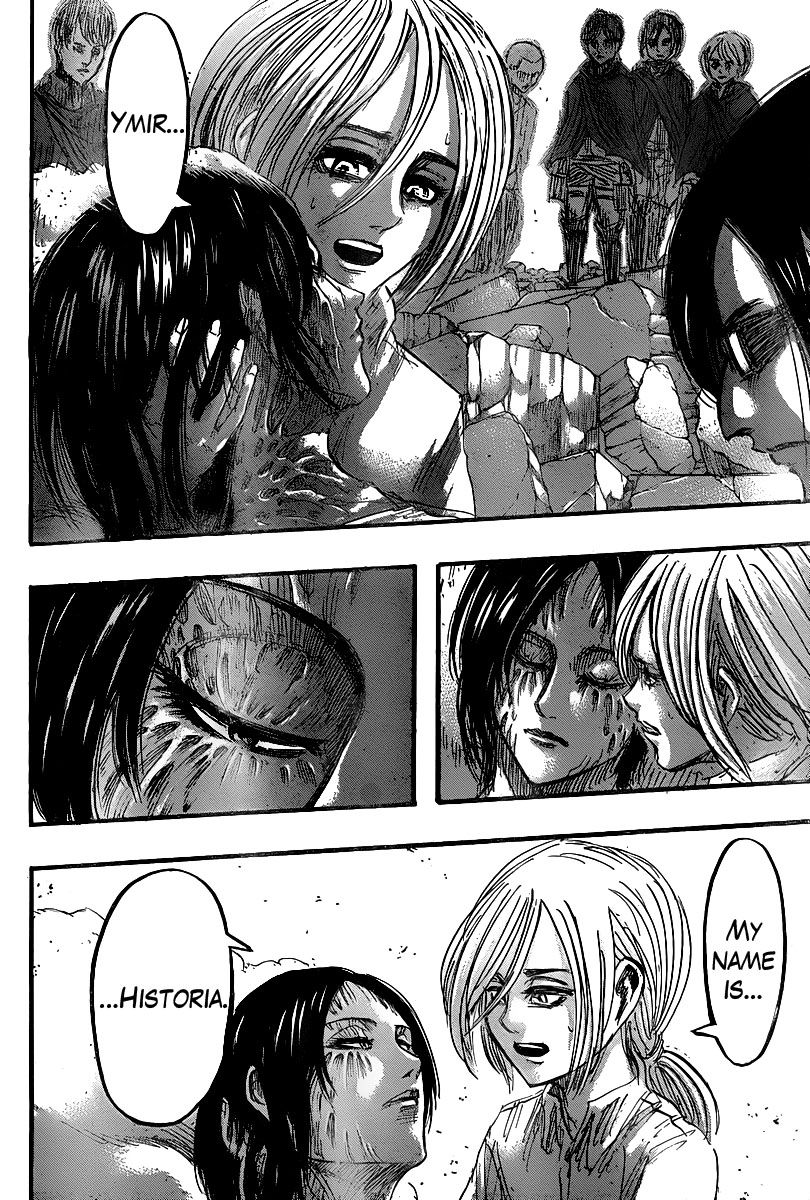 Attack on Titan manga, chapter 41, page 43 of 44