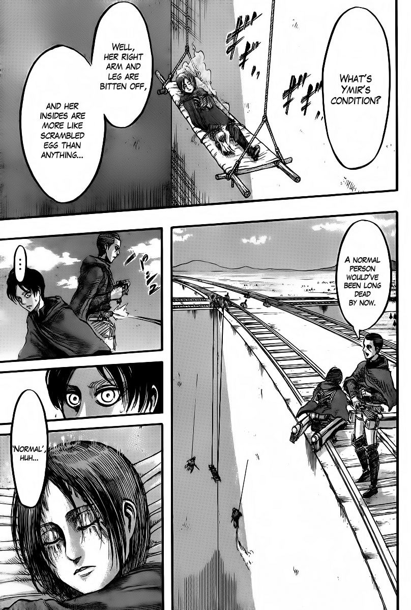 Attack on Titan manga, chapter 42, page 1 of 42