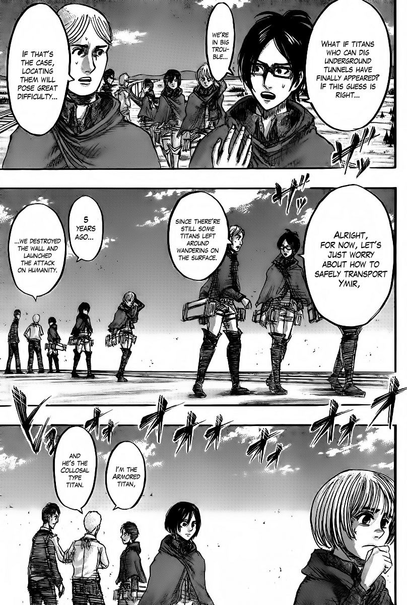 Attack on Titan manga, chapter 42, page 13 of 42
