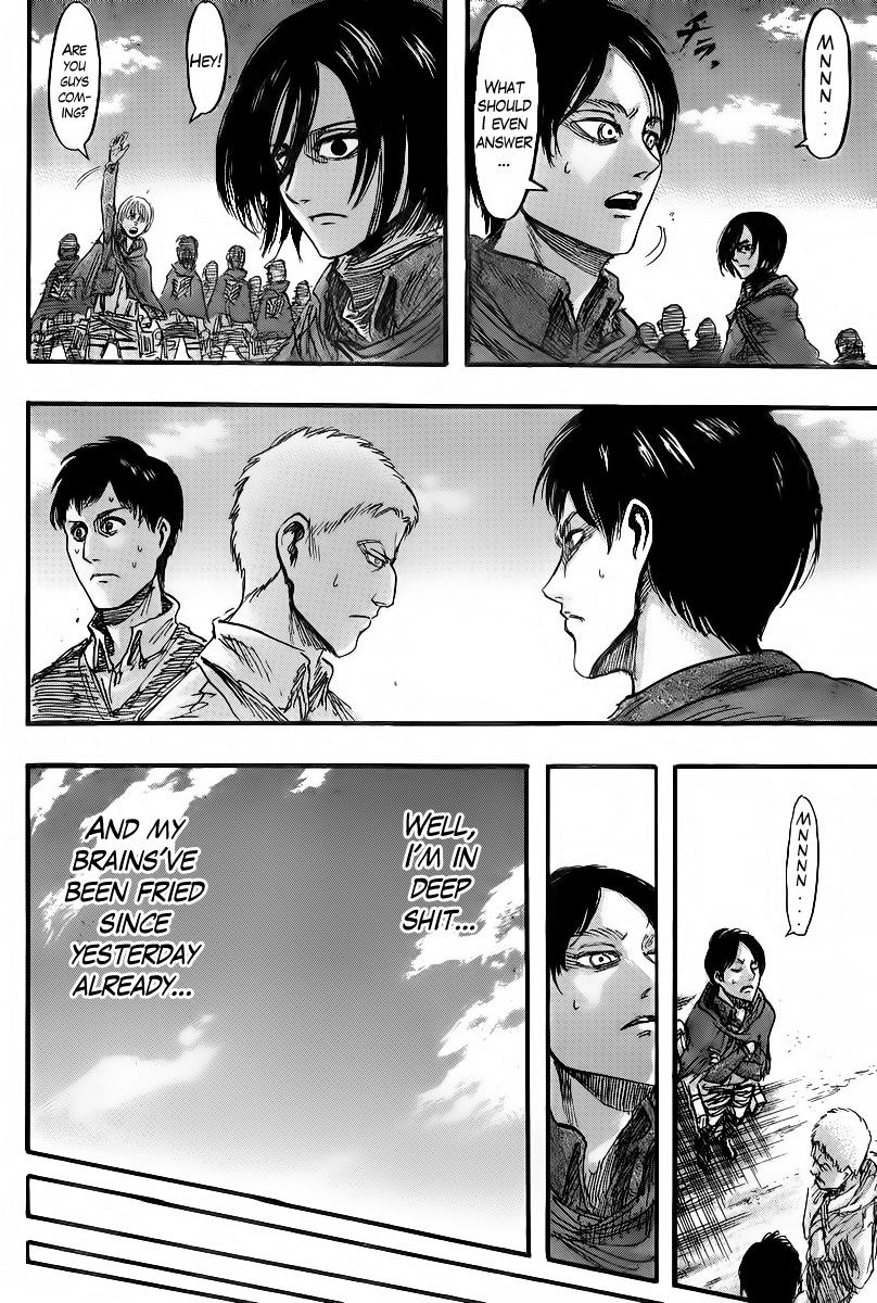 Attack on Titan manga, chapter 42, page 16 of 42