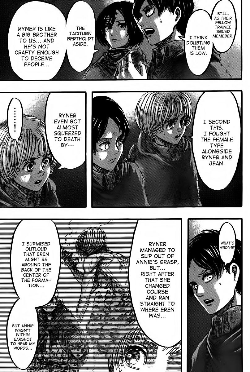 Attack on Titan manga, chapter 42, page 19 of 42
