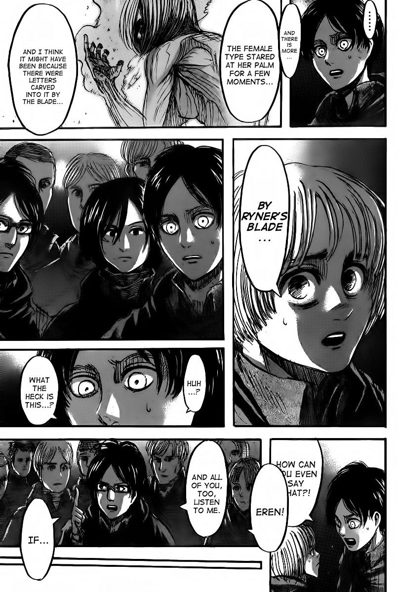 Attack on Titan manga, chapter 42, page 21 of 42