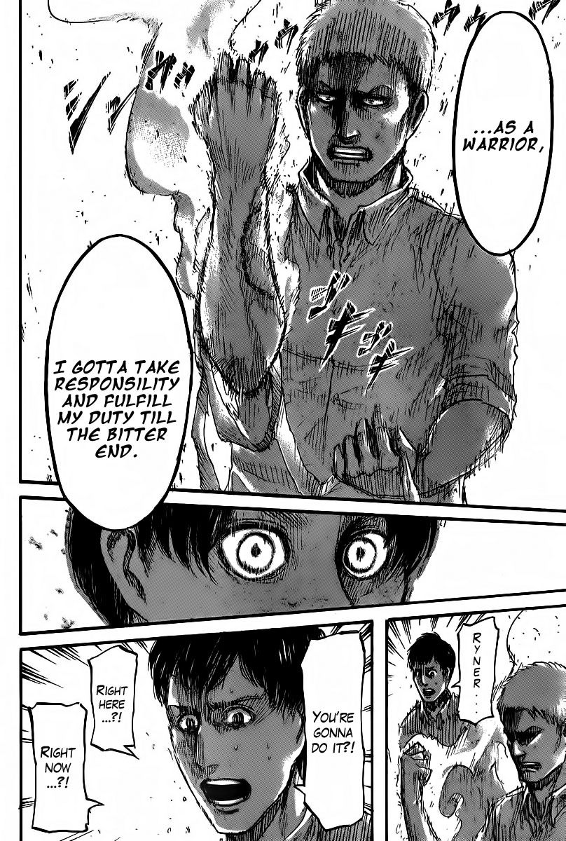 Attack on Titan manga, chapter 42, page 26 of 42