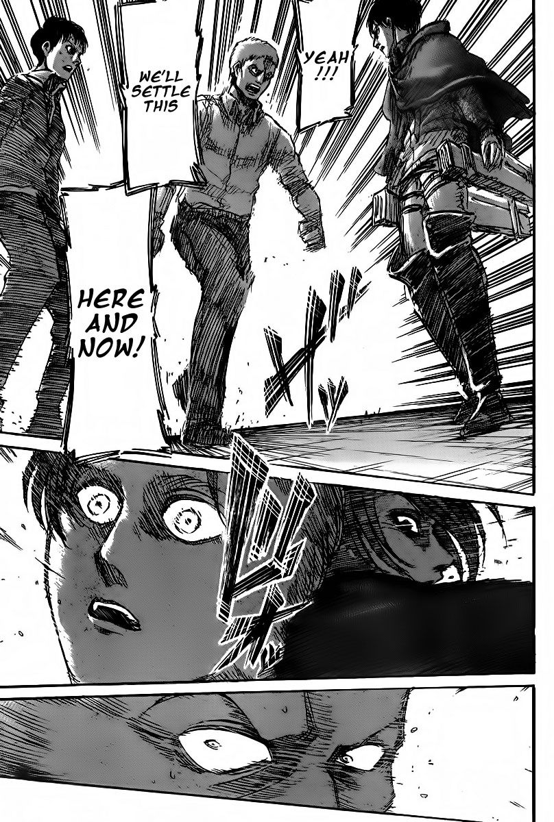 Attack on Titan manga, chapter 42, page 27 of 42