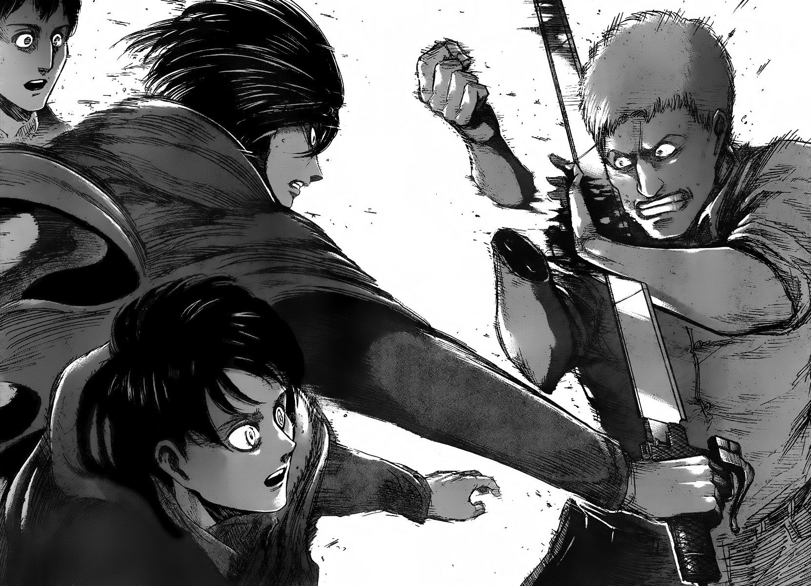Attack on Titan manga, chapter 42, page 28 of 42