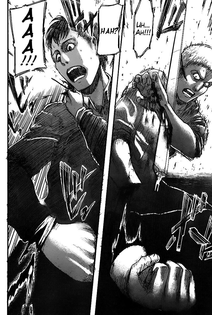 Attack on Titan manga, chapter 42, page 31 of 42