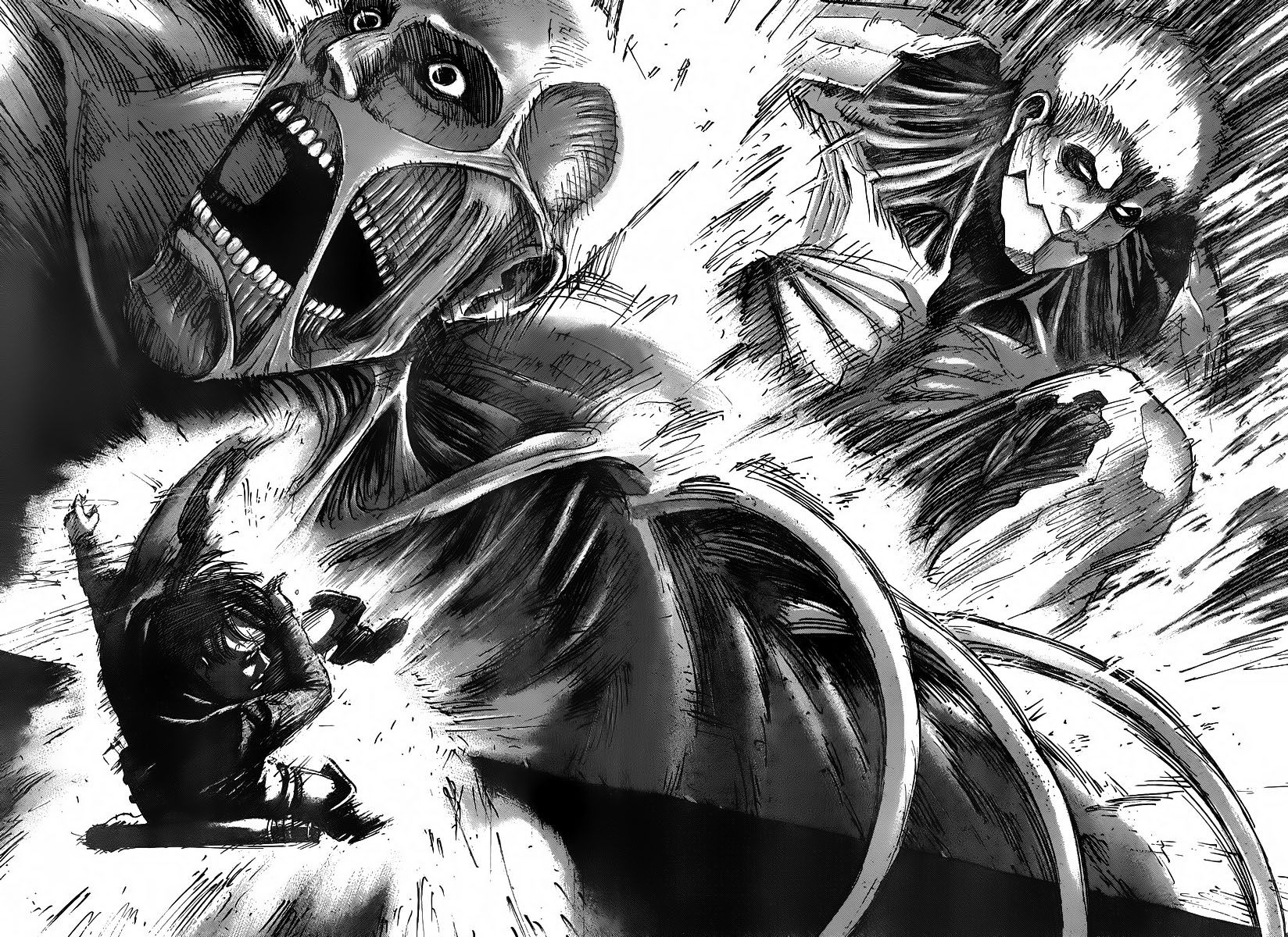 Attack on Titan manga, chapter 42, page 35 of 42