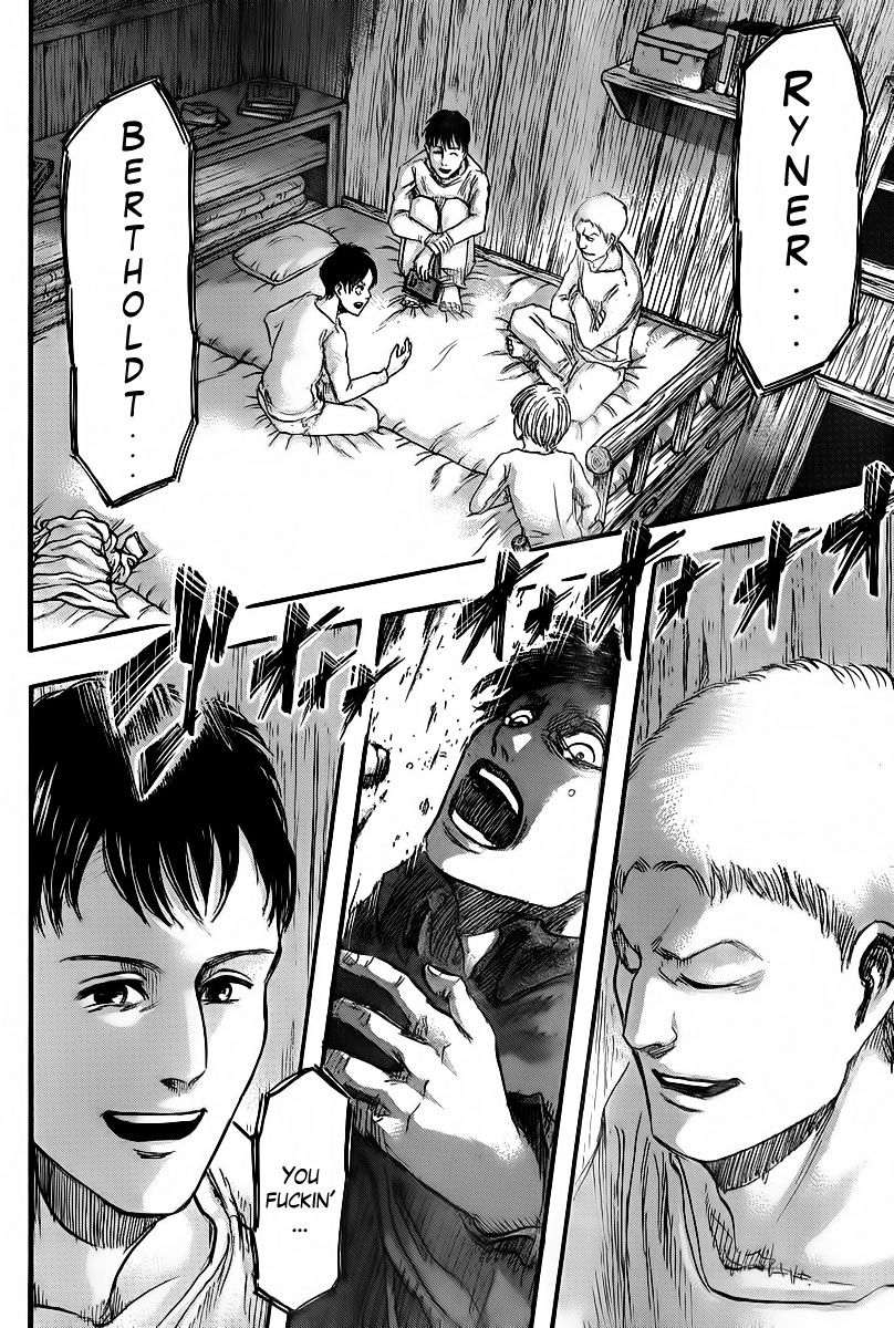 Attack on Titan manga, chapter 42, page 40 of 42