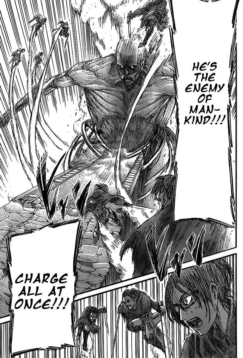 Attack on Titan manga, chapter 43, page 15 of 38