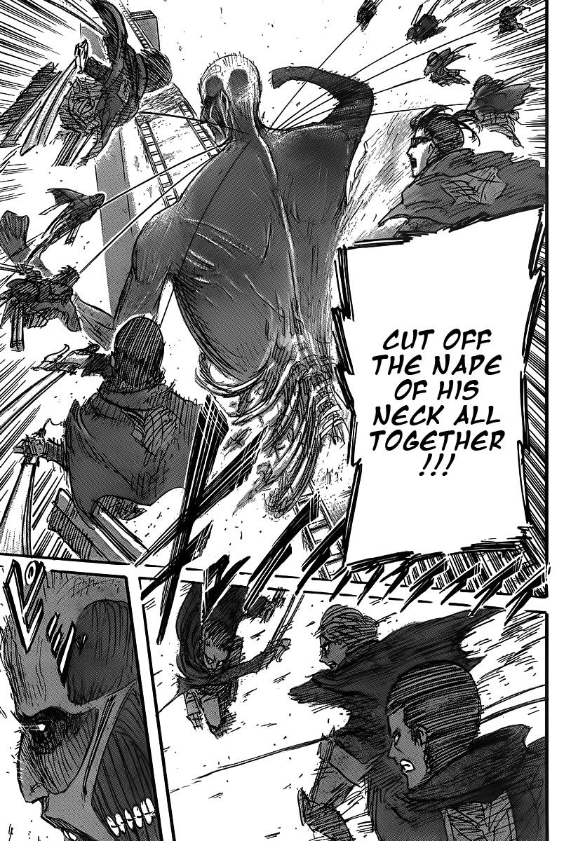 Attack on Titan manga, chapter 43, page 19 of 38