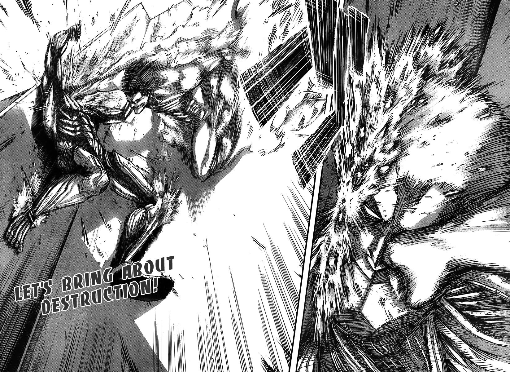 Attack on Titan manga, chapter 43, page 2 of 38