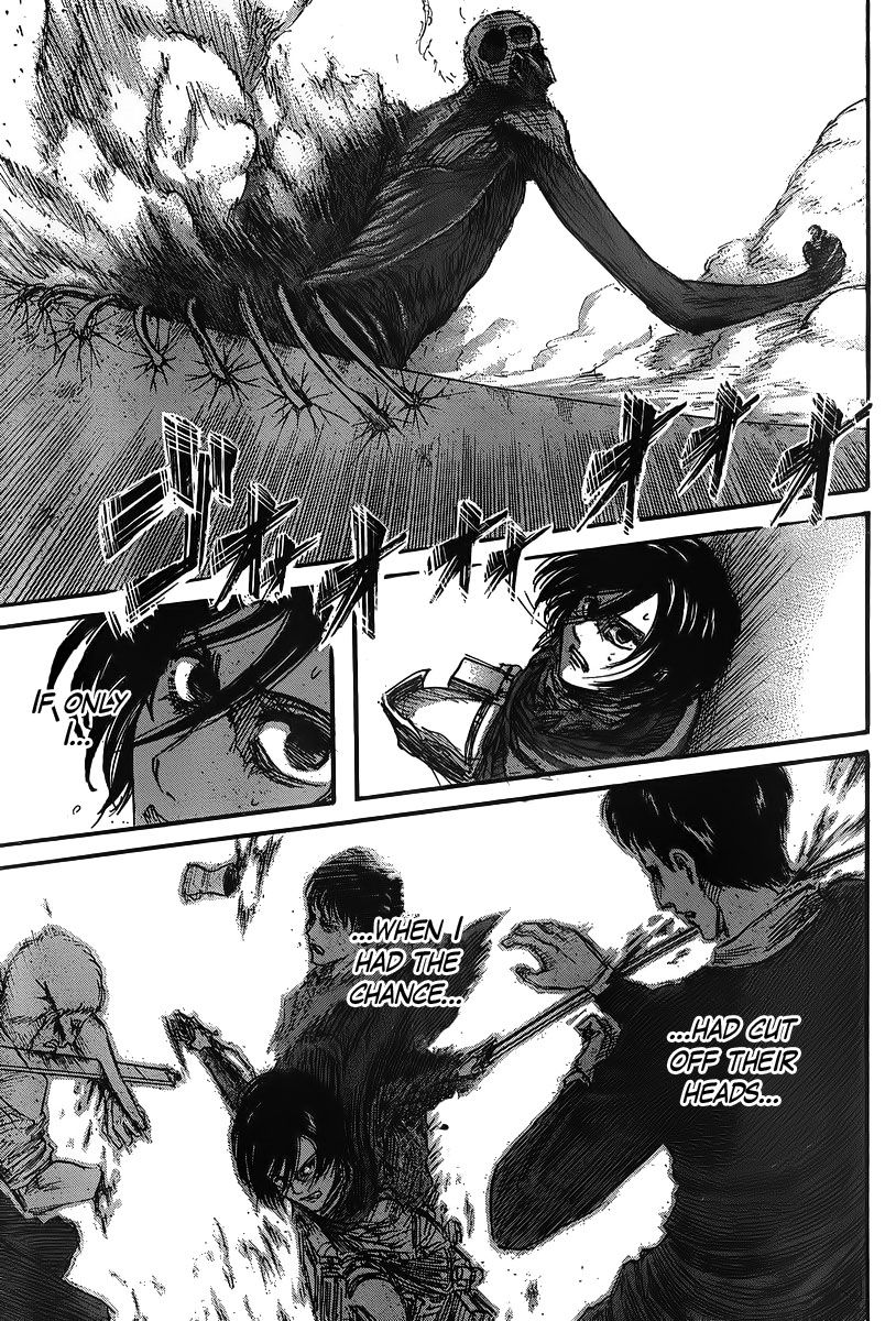 Attack on Titan manga, chapter 43, page 4 of 38