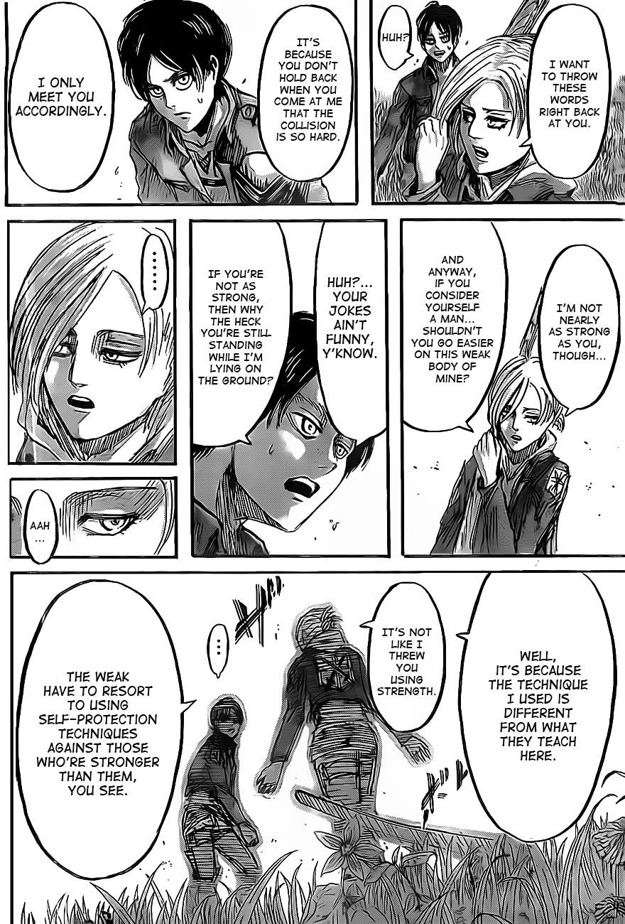 Attack on Titan manga, chapter 44, page 2 of 44