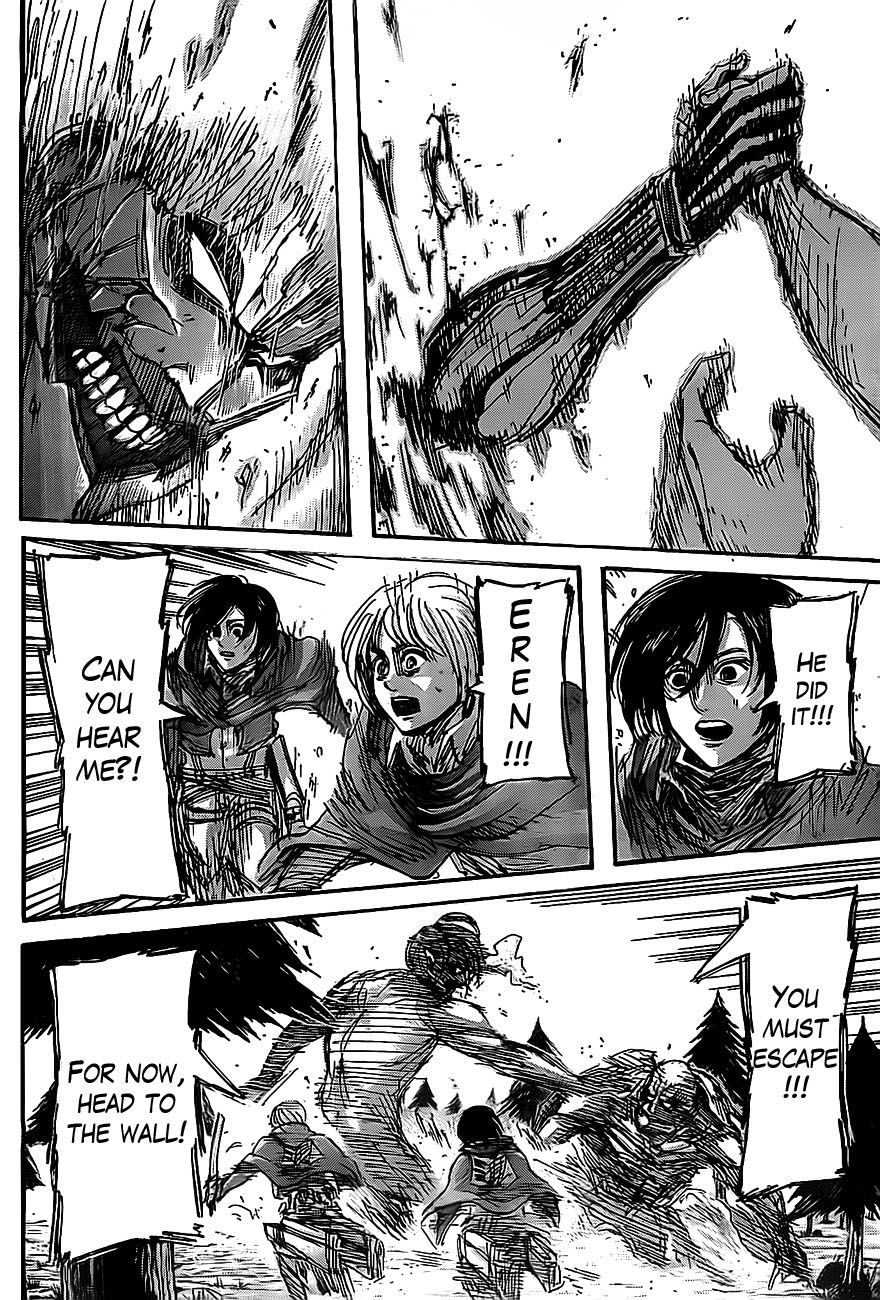 Attack on Titan manga, chapter 44, page 22 of 44