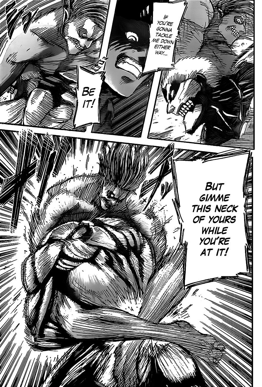 Attack on Titan manga, chapter 44, page 33 of 44