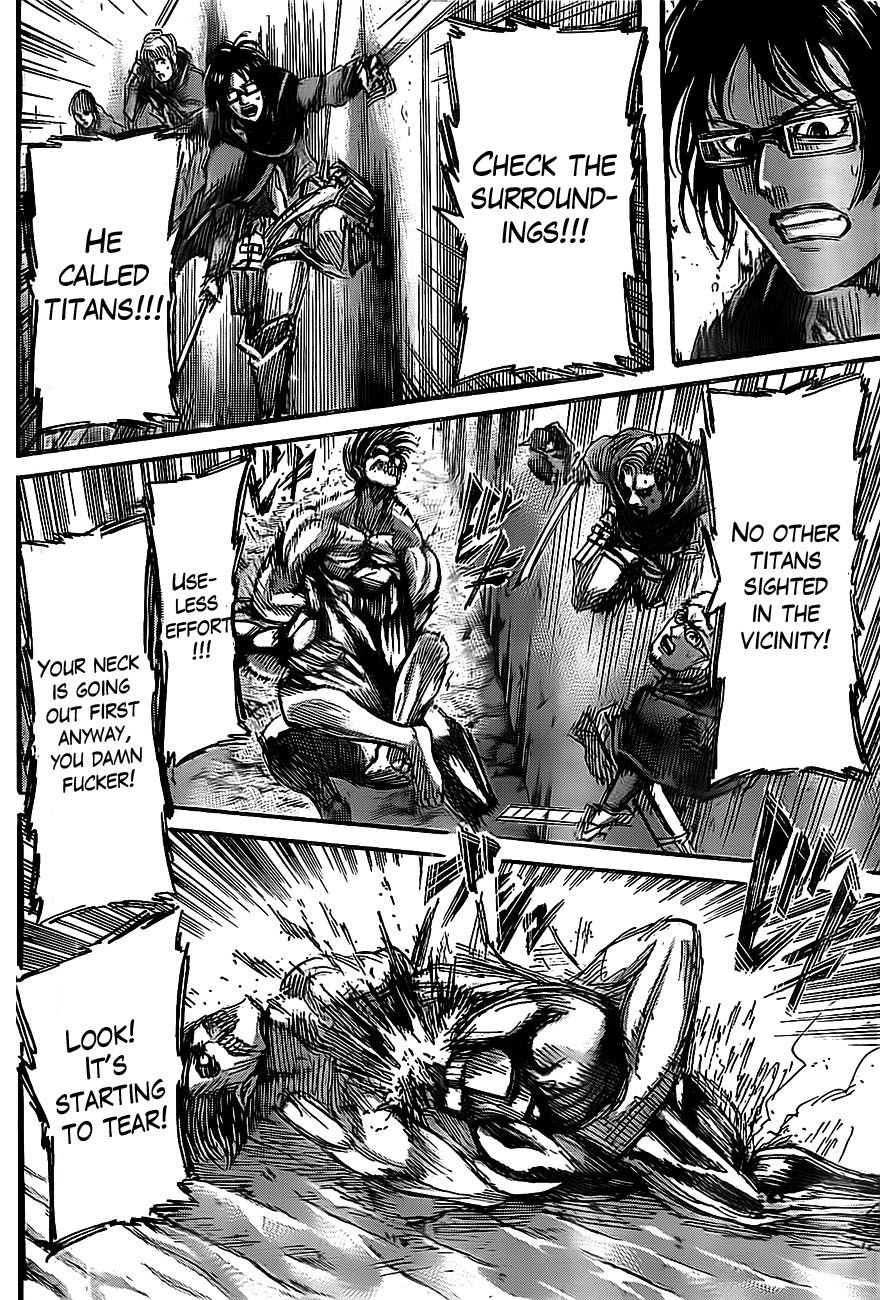 Attack on Titan manga, chapter 44, page 42 of 44